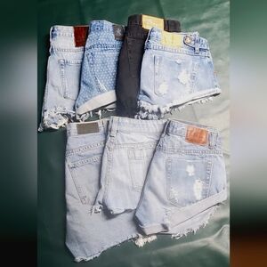 ( 7 ) GUC Shorts Lot , One Teaspoon , Carmar